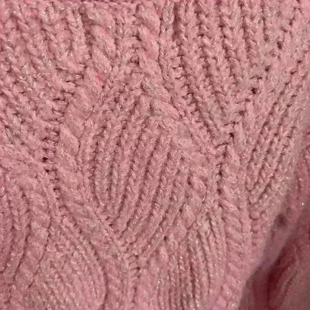 Pink universal thread sweater top cradigan - Picture 8 of 11